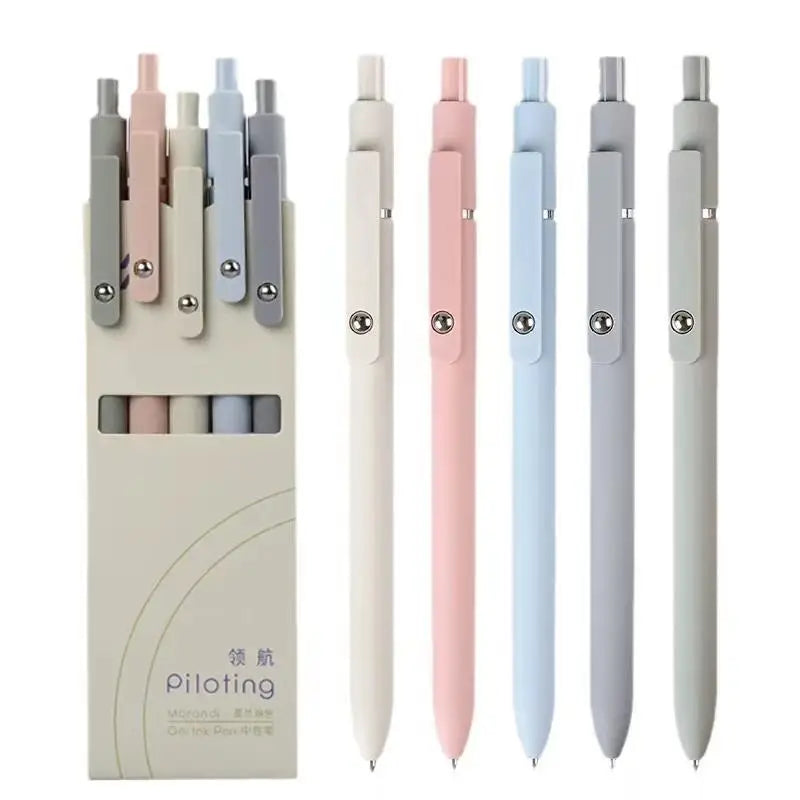 Hot Selling ABLE 0.5mm Ballpoint Pen Set Customized School Supply Stationery Made From Durable Plastic Black Ink MKBP-40