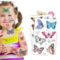 Butterfly Series Custom Temporary Tattoos for Kids Body Arm Tattoo Sticker Printed on Paper