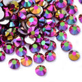 Rose Gold AB Rhinestone for Creativity Nail Parts Strass Non Hotfix Crystals Stones for Decoration Cabochon Loose Gemstones