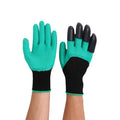 Breathable Waterproof Nylon Garden Yard Outdoor Work Gloves with Claws for Digging Soil and Planting