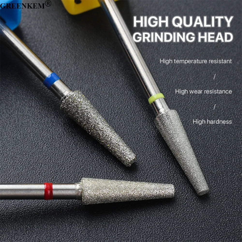 Professional Nail Drill Bits Electric Drill Accessories Nail Emery Grinding Head Cuticle Remove Dead Skin Nail Drill Bit