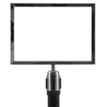 Wholesale Airport Retractable Belt Stanchions A3 A4 Sign Board Holder Stand