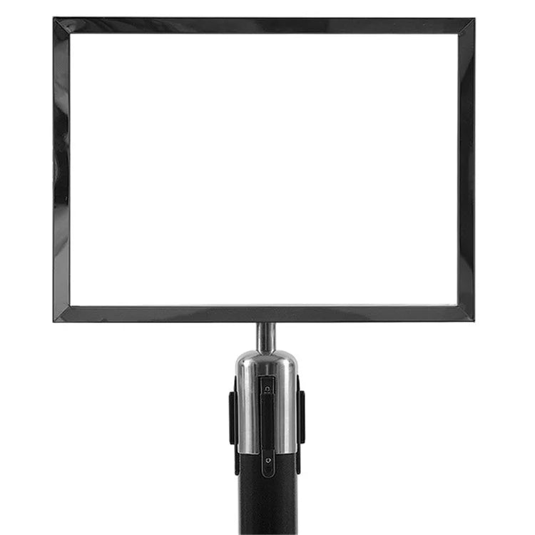 Wholesale Airport Retractable Belt Stanchions A3 A4 Sign Board Holder Stand