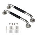 OEM Stainless Steel Anti Slip Rubber Grip Handle Injury Elderly Assist 16 Inch Shower Grab Bar