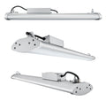 Free Tax 140LM High Lumen Dimmable UGR19 100W 150W 200W 240W IP65 Industrial Led Linear High Bay Light for Warehouse