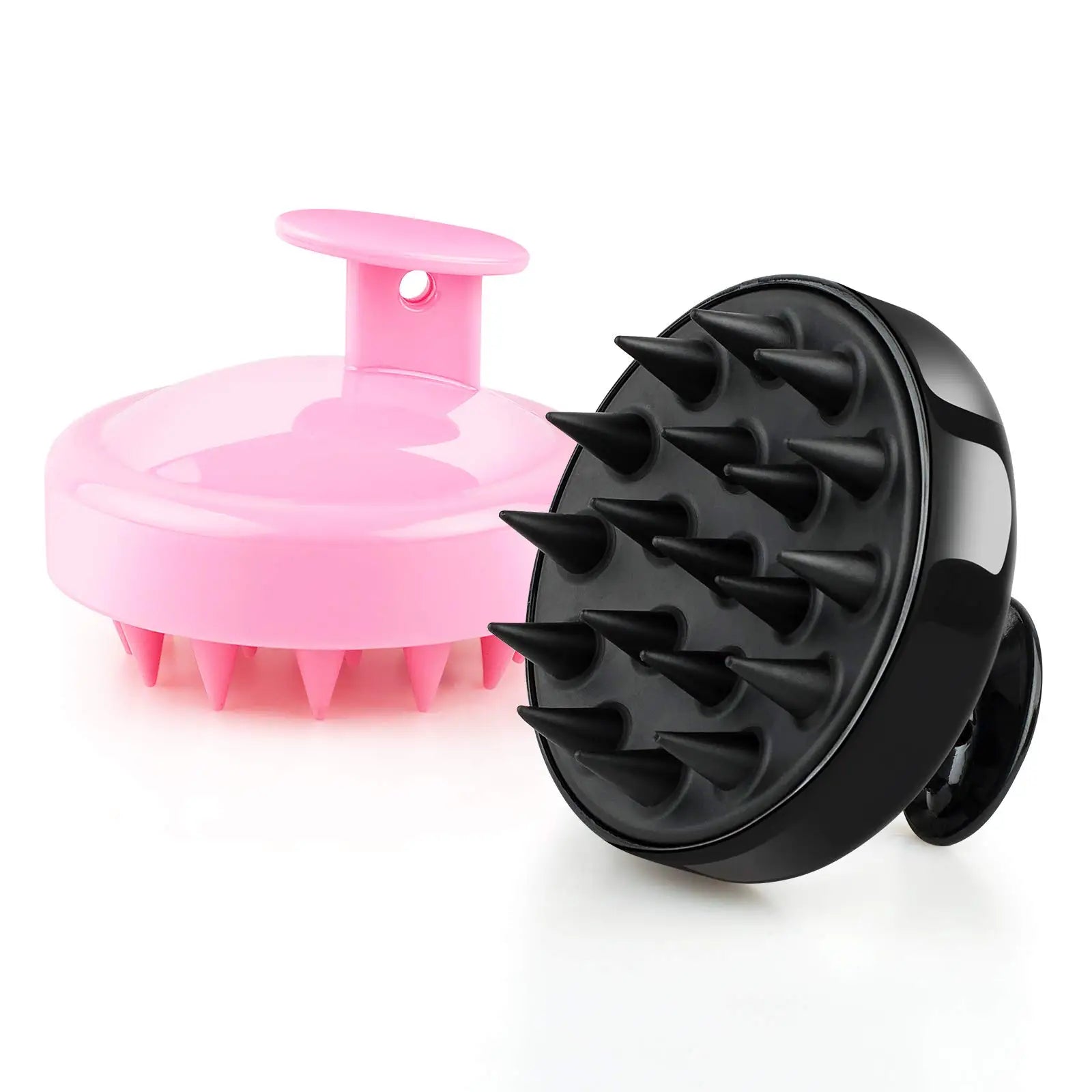 Soft Silicone Scalp Scrubber Hair Massage Tool Wet/Dry Manual Scalps Massager Brush Makeup Tools Cleaner for Shampoo Brush