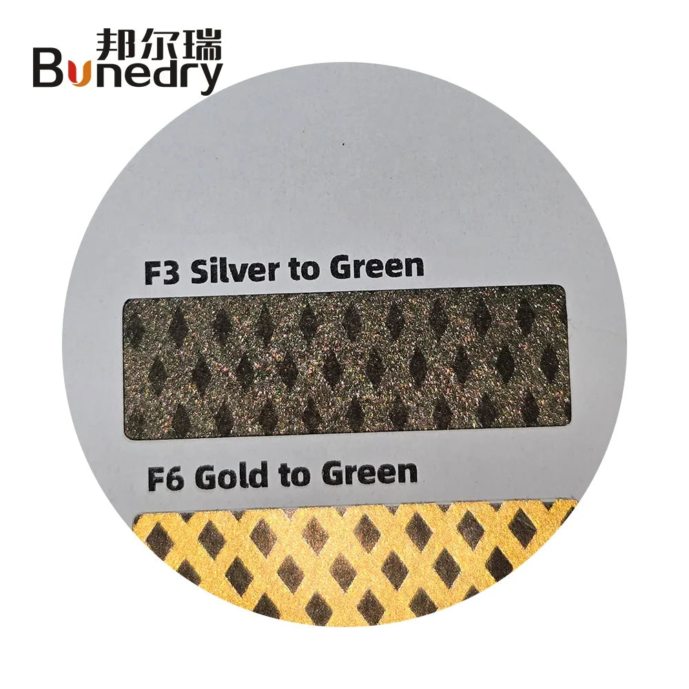 Optical Variable 100ML F3 Anti-counterfeiting for Ink Silver Green for Screen Printing Environmentally Friendly Optical Variable