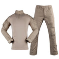 Frog Suit Long Sleeve Suit Outdoor Training Suit Camo Color Tactical Uniform
