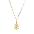 Factory Direct 18k Gold Plated Copper Rhinestone Chain Pendant Necklace MegaBDM