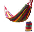 Wholesales Outdoor Portable Canvas Camping Hammock Folding Hammock With Carrying Bag