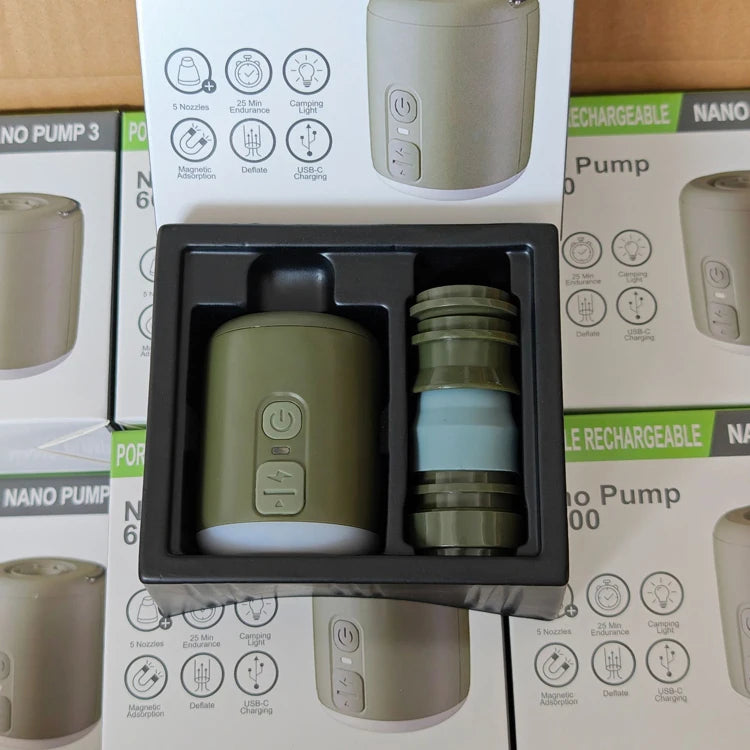 Professional Supplier Home and Outdoor Mini Multipurpose Portable Electric Air Pump for Inflatable Product Inflatable Toys