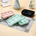 WONDERFUL 6 Cavity Food Grade Ball Shape Silicone Ice Tray / Silicone Round Shape Ice Cube Tray Mold/Silicone Ice Ball Maker