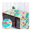 Microwave Oven Dustproof Cover with Storage Bags PEVA Material Eco-Friendly Minimalist Kitchen Appliance Cover