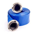 Black Blue PVC Layflat Hose High Pressure Water Hose Irrigation Water Supply Flexible 2-14inch Roll Extruded Moulded Included