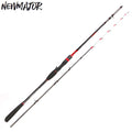 NEWMAJOR 1.66-2.02m 2 Section Carbon Casting & Jigging Rods Soft & Slow Ocean Boat Fishing for Carp Bass Shrimp