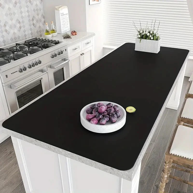 Food Grade Silicone Non slip Silicone Kitchen Table Placemat Pad extra Large Heat-resistant Kitchen Countertop Table Mat