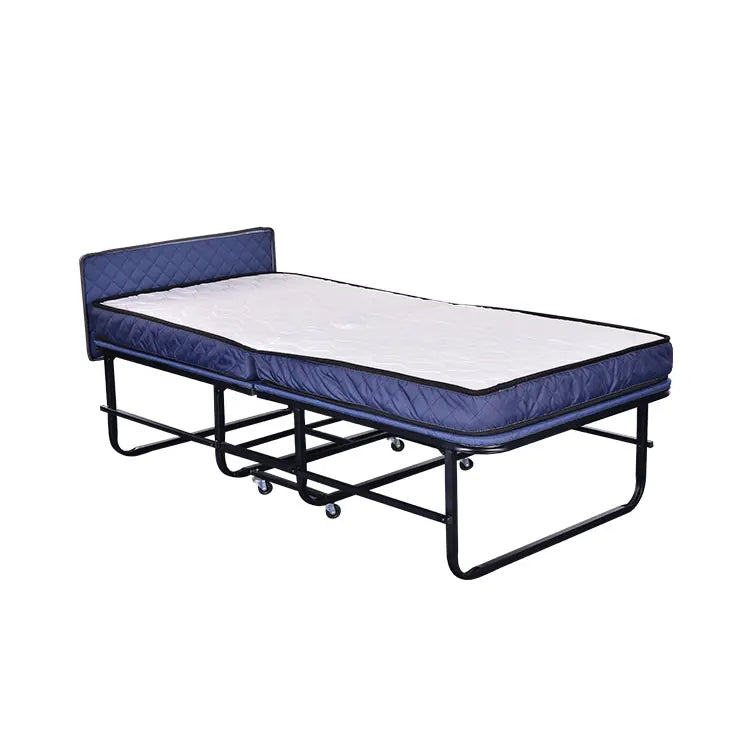 New Arrival Hotel Guest Room Matter Sponge Mattress Metal Frame Soft Extra Bed