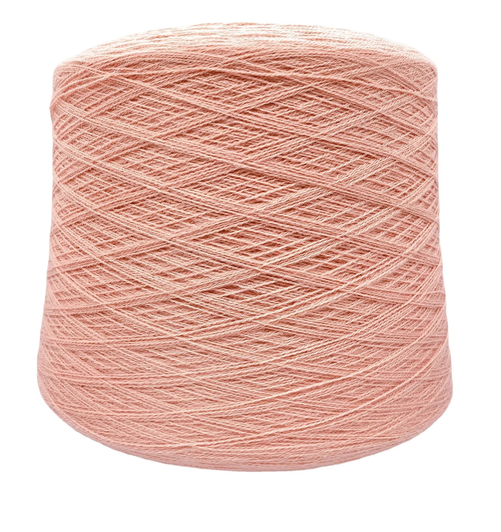 Wholesale 26NM/2 Thick Extrafine Merino Wool Blended Yarn Dyed Fancy Tshirt Weaving Knitting Crochet 50% Strong Lana Merino Yarn