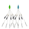 Alabama Rig Umbrella Set Suitable for Seawater Stripper Bass Fishing Bait Swimming Bait and Fishing Hook 21 Pieces Alabama Rig