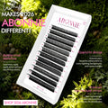 Abonnie 5D Flower Lashes Spikes Eyelash Extensions Fluffy Volume Fans Wispy Lash Premade