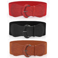 Women Corset Wide Pu Leather Belt Cummerbunds Strap Belts Tight High Waist Slimming Body Shaping Girdle Belt
