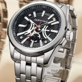Top Fashion Original New Creative Concepts Series Multifunction Chronograph Ultra Thin Men Quartz Watch