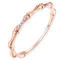 9ct 14k 18k Real Gold Real Diamond Rings Yellow Pure Gold Jump Au750 Engagement Rings Jewelry for Husband and Wife