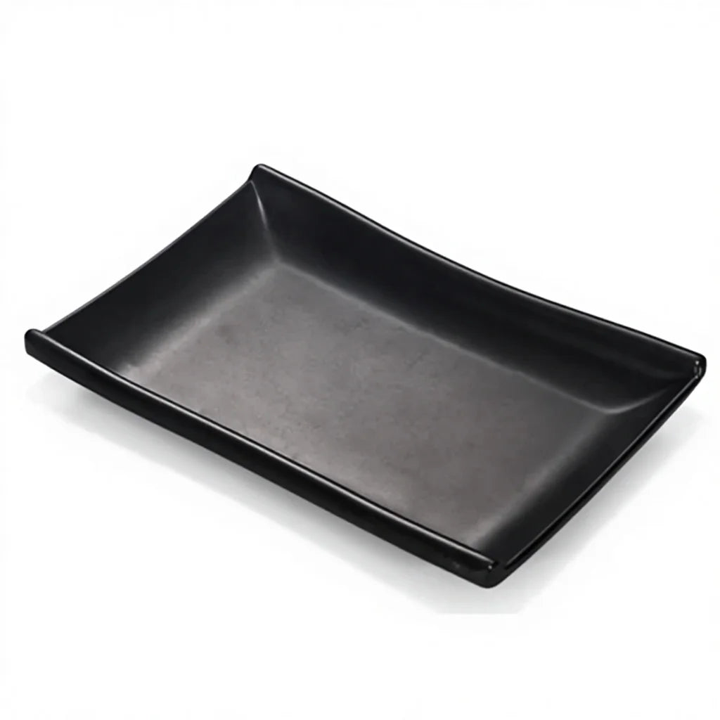 Unbreakable Easy Wash Melamine Plates Restaurant Black Melamine Plates Japanese Melamine Dinnerware