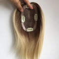 Wholesale Brazilian Virgin Hair Fine Mono Toppers Short 3x5inch Human Hair Toppers