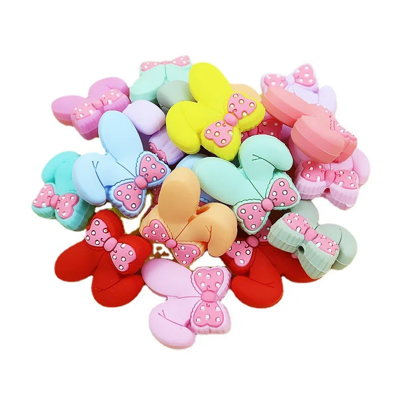 Food Grade Silicone Multi-Shape Multicolor Focal Beads Baby Teether Toy Pacifier Chain Geedyn Brand Certified