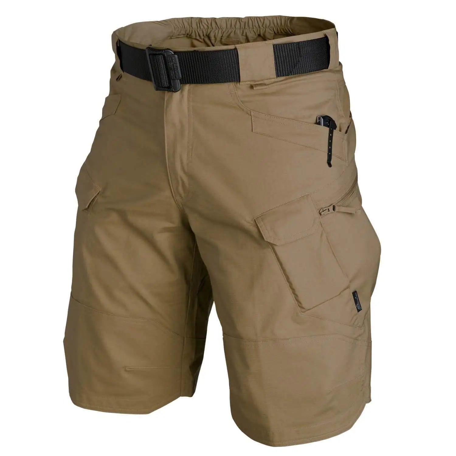 Summer Men Tactical Shorts Outdoor Fast Dry Cargo Pockets Bib Overall Jogger Plus Size Training Five Mins Short Pant Custom logo