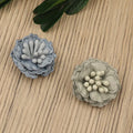 Mini Size 2cm Handmade Artificial Sequin Flower Patch for Shoes Hair Band/Garment Accessories