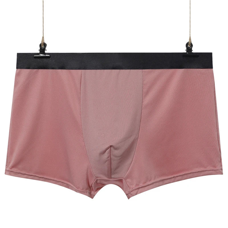 Hot Selling Seamless Cotton Men's Boxer Briefs Fashion Fit with Regular Leg Cut Custom Logo OEM Underwear for Bulk Orders