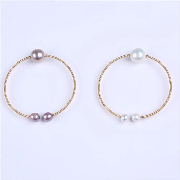 Handcrafted Bracelet 12mm Edison Pearls Bracelet for Sale
