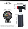 PRO-STAR 16 G CO2 Mini Emergency Bicycle Pump with Schrader/Presta Valves >160PSI High Pressure for Bike Tires