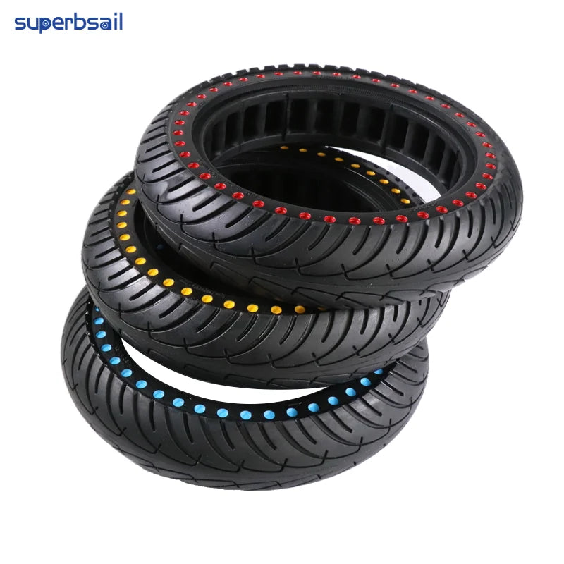 Superbsail 8.5 Inch Thickened Vacuum Tire Honeycomb Solid Rubber for E-Scooter Accessories 8.5 Inch Tyre for Electric Scooter
