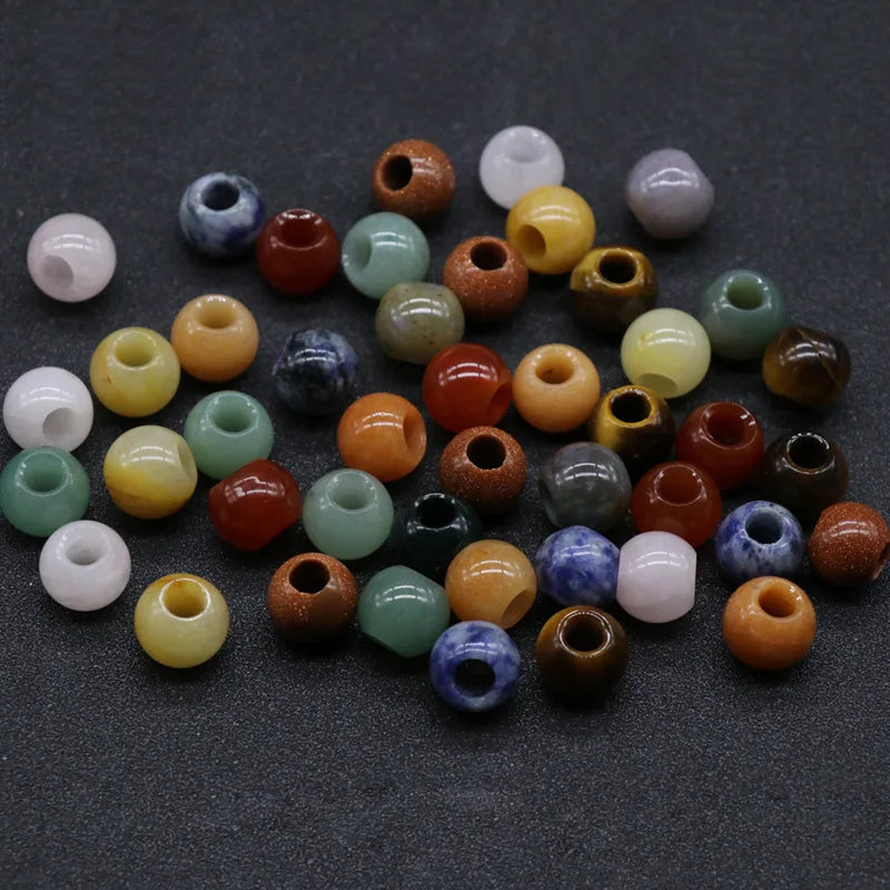 DIY Wholesale Natural beads Round Stone Loose Beads For Jewelry Making 12mm