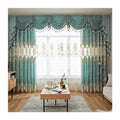 Innermor Wholesale Custom Embroidered European Style Luxury Sheer Curtains and Blackout Curtain for the Living Room
