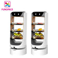 Factory Sale Intelligent Humanization Restaurant Robot Autonomous Food Delivery New Robots Delivery Serve Equipment