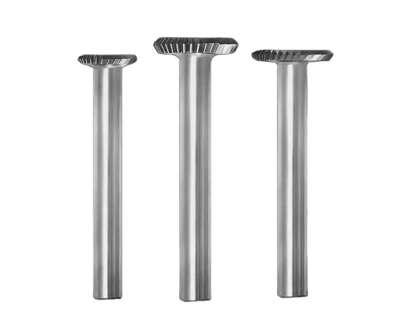 Tungsten Carbide Rotary Burr Set Milling Cutter Double Helical Cut T Type Y1602M06 Carbide Rotary Burr Set