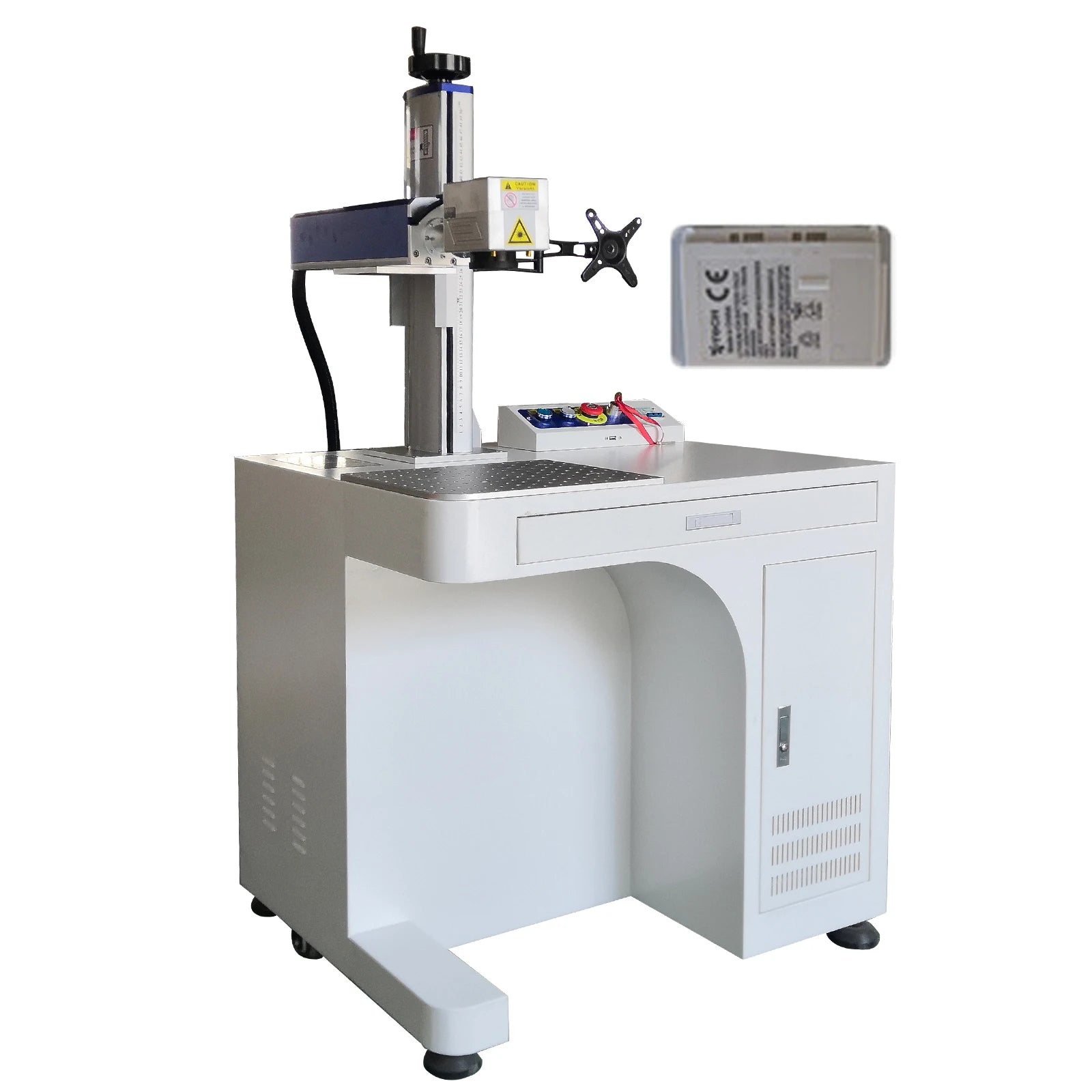 Factory Desktop Laser Marking Machine for Glass Cups 20w Marking Machine Denim Laser Engraving Machine
