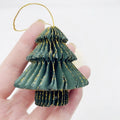 Christmas Trees Ornament Cardboard Honeycomb Bauble Ball Customized Color Logo 10CM/20CM Sizes Gift Box Packaging for Home