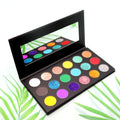 Customizable Highly Pigmented Glitter Eyeshadow Palette Private Label Light Dark Skin Tones Dry Eye Shadow Powder Shimmer Finish