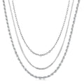 Jiangyuan Popular Simple Design S925 Sterling Silver Custom Jewelry Twisted Basic Chopin Chain Necklace for Women Jewelry