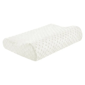 Hotsale Wave Memory Foam Neck Pillow with Marine Pattern Customizable Bamboo Fiber Cover for Healthy Sleep