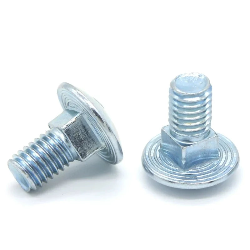 Factory Carbon Steel Zinc Galvanized Grade 8.8 Carriage Square Neck Bolt DIN 603 for Agricultural Equipment