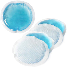 5 Pcs\set 10*10CM Reusable Mini Ice Bag Used for Eye Face or Cosmetic Therapy Cold Compress Round Gel Ice Cooling Pack