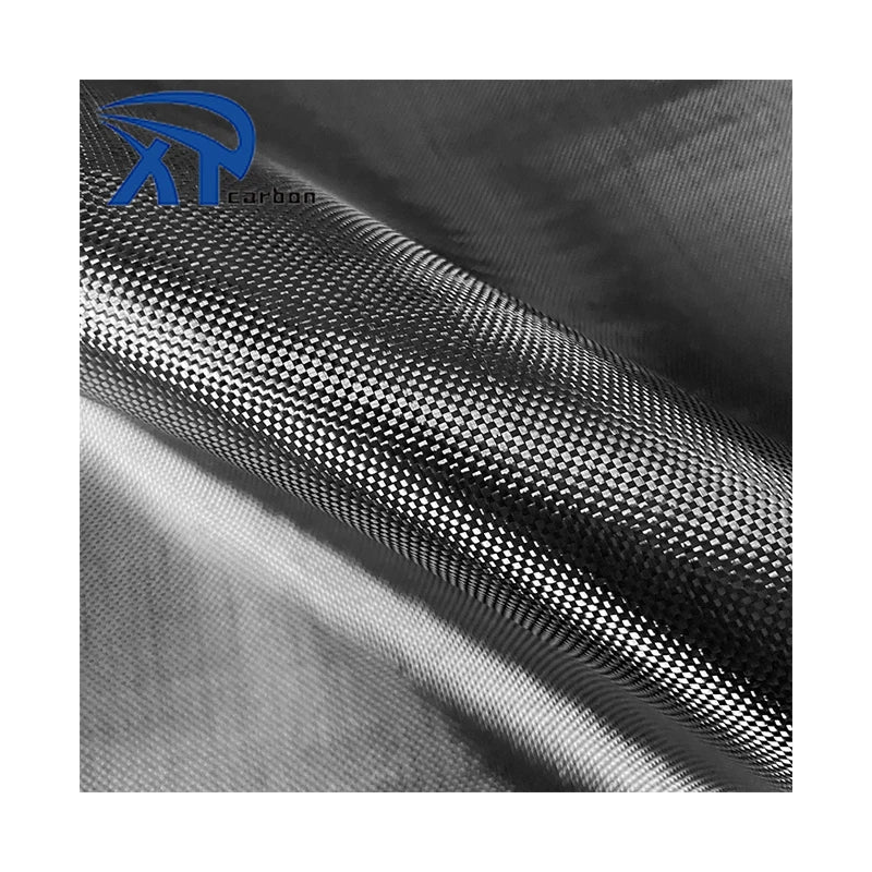 High Quality and High Strength 1k 3k 6k Top Quality 1K Carbon Fiber Fabric Cloth 120g 1K Plain Yarn for Wholesale