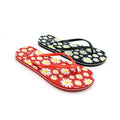 2024 Customize Women's Fashion Print Lightweight Soft Comfortable Slippers Beach PE  Flip Flops Women