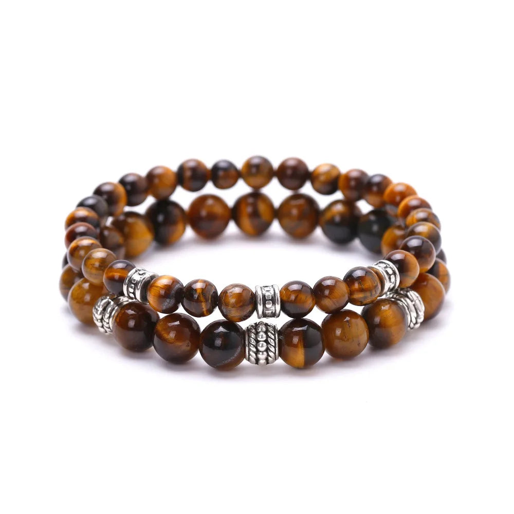 Wholesale Yoga Prayer Jewelry Paired Crystal Rhinestone Beaded Bracelets MJ Brand Unisex 2pcs Classic Vintage Ethnic